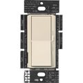 Product Image of Diva 3-Speed Fan Control and On/Off Light Switch, 1.5A Fan, 1A LED, Single Pole/3-Way,- Light Almond, No 120V