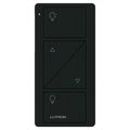 Product Image of 2-Button with Raise/Lower, Pico Smart Remote, with Light Icons, PJ2-2BRL-GBL-L01, Black