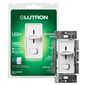 Product Image of Skylark LED+ Dimmer Switch, No 150W LED or 600W Inc/Hal, 120V, Single Pole/3-Way, White