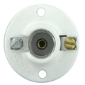 Product Image of Lampholder, Candelabra Base, One Piece, Keyless, Incandescent, Urea, Pony Cleat, Single Circuit, Open Terminal