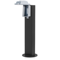 Product Image of 1-Gang 24" Stainless Power Pedestal Kit, Surface Mount, NEMA 3R (Black)