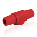 Product Image of 16 Series Taper Nose Double Female Connector, Cam-Type, Female-Female, 400A Max (Red)