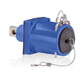 Product Image of Rhino-Hide Single Pole Female Receptacle Single Hole Bus Bar, 313MCM-777MCM Cable, 1000V 1135A Max (Blue)