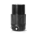 Product Image of 15A, 125V NEMA L5-15R, 2P, 3W, Locking Connector, Grounding (Black)