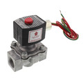 Product Image of 1/4" NPT Explosion Proof Brass Solenoid Air Valve, 3-Way NC, 10-200 PSI (24VAC)