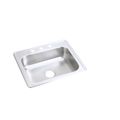 Product Image of Dayton Stainless Steel 25" x 21-1/4" x 6-9/16" 3-Hole Single Bowl Drop-in Sink