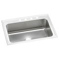 Product Image of Lustertone Classic Stainless Steel 33" x 22" x 10-1/8" Single Bowl Drop-in Sink