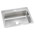 Product Image of Dayton Stainless Steel 27" x 22" x 8" 1-Hole Single Bowl Dual Mount Sink