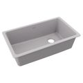 Product Image of Quartz Classic 33" x 18-3/4" x 9-1/2" Single Bowl Undermount Sink (Greystone)