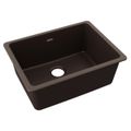 Product Image of Quartz Classic 24-5/8" x 18-1/2" x 9-1/2" Single Bowl Undermount Sink Mocha