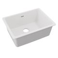 Product Image of Quartz Classic 24-5/8" x 18-1/2" x 9-1/2" Single Bowl Undermount Sink (White)