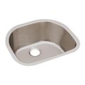 Product Image of Lustertone Classic Stainless Steel 23-5/8" x 21-1/4" x 10" Single Bowl Undermount Sink