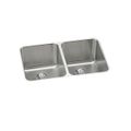 Product Image of Lustertone Classic Stainless Steel 31-1/4" x 20" x 9-7/8" Double Bowl Undermount Sink w/ Perfect Drain