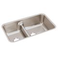 Product Image of Lustertone Classic Stainless Steel 32-1/16" x 18-1/2" x 9" 40/60 Double Bowl Undermount Sink w/ Aqua Divide