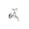 Product Image of Commercial Service/Utility Single Hole Wall Mount Faucet w/ Plain End (Chrome), LK69CP