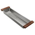 Product Image of Dart Canyon Stainless Steel 6-7/16" x 21-1/2" x 2-1/2" Colander