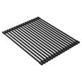 Product Image of Crosstown Black Silicone 11-7/8" x 16-3/4" x 3/8" Drying Rack