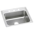Product Image of Lustertone Classic Stainless Steel 22" x 19-1/2" x 7-5/8" 3-Hole Single Bowl Drop-in Sink