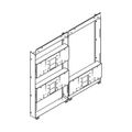 Product Image of Mounting Frame for Bi-level In-wall Non-refrigerated Bottle Filling Stations With Integral Fountain