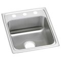 Product Image of Celebrity Stainless Steel 17" x 20" x 7-1/8" 3-Hole Single Bowl Drop-in Sink