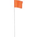 Product Image of 2.5" x 3.5" Glo Orange Flag Stakes, 78-002