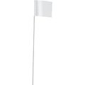 Product Image of 2.5" x 3.5" White Flag Stakes, 78-006