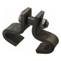 Product Image of 6" Electro-Galvanized Center Beam Clamp, 1" Rod, 3,000 lb Capacity