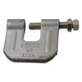 Product Image of 1/2"304 Stainless Steel C-Clamp w/ Bottom Locking Nut, 500 lb Capacity