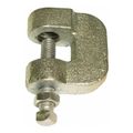 Product Image of 3/4" Electro-Galvanized C-Clamp w/ Bottom Locking Nut 630 lb Capacity