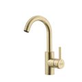Product Image of Eos Neo 11.25" Single Handle Swivel Spout Bar Faucet (Gold), EOS-BR-GLD