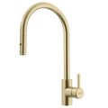 Product Image of Eos Neo 17" Single Handle Pull-Down Kitchen Faucet (Gold), EOS-PD-GLD