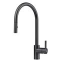 Product Image of Eos Neo 17" Single Handle Pull-Down Kitchen Faucet (Industrial Black), EOS-PD-IBK