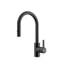 Product Image of Eos Neo 14" Single Handle Pull-Down Prep Kitchen Faucet (Industrial Black), EOS-PR-IBK