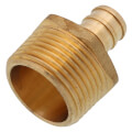 Product Image of 1/2" PEX x 3/4" NPT Brass Male Adapter (Lead Free)
