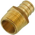Product Image of 5/8" PEX x 1/2" NPT Brass Male Adapter (Lead Free)