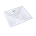 Product Image of LT626G#01 Aimes Rectangular Undermount Bathroom Sink w/ CEFIONTECT (Cotton White)