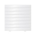 Product Image of 24" Electric Wall Panel Radiator, 120V, 2013 BTU (6 Panel)-Runtal White