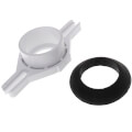 Product Image of 2" Socket Adjustable PVC Urinal Flange Kit