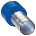 Product Image of 0.591" Polypropylene-Insulated Ferrule, 14 AWG/2.50mm2 (Blue)