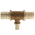 1" X 1" X 1/2" F2080 PEX Tee, for Rehau Tools Only (Lead Free Brass)
