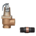 Product Image of 1" 174A ASME Boiler Pressure Relief Valve w/ Flood Sensor Connectivity (100 psi)