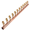 Product Image of 2" x 4" Copper Manifold with R25 Ball Valve, 12 outlet