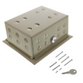 Product Image of Steel Thermostat Guard w/ Ring Base (Hinged)