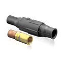 Product Image of Ball Nose In-line Latching Female Connector, 22 Series Single Pole Cam-type Contact & Insulator, Crimped, 250-350MCM, 690A Max (Black)