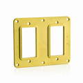 Product Image of 2, GFCI/Decora Receptacle Coverplate (Yellow)