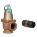 Product Image of 1" x 1-1/4" Boiler Pressure Relief Valve w/ Flood Sensor Connectivity (40 psi)