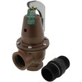 Product Image of 1-1/4" x 1-1/2" Model 740 Boiler Pressure Relief Valve w/ Flood Sensor Connectivity (50 psi)