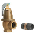 Product Image of 1-1/4" x 1-1/2" Model 740 Boiler Pressure Relief Valve w/ Flood Sensor Connectivity (70 psi)