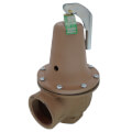 Product Image of 2" x 2-1/2" Model 740 Boiler Pressure Relief Valve w/ Flood Sensor Connectivity (50 psi)