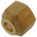 Product Image of (641FS-86) 1/2" x 3/8" Brass Short Forged Flare Nut
